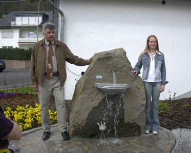 dorfbrunnen einweihung