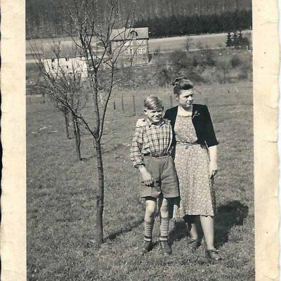 Db 1949 Kalte Wiese Haus Lichtenthler Und Haus Meissner Waldemar Weller Und Luise Weller1