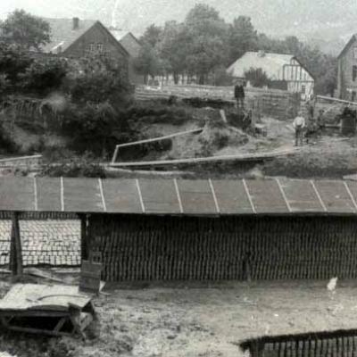 Ziegelei Petri um 1900